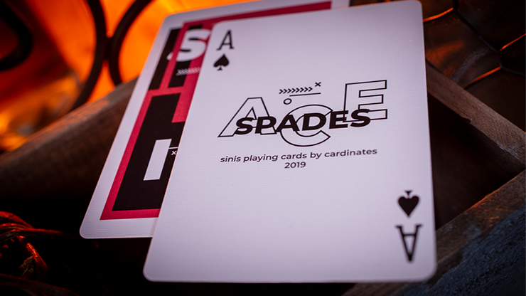 トランプ SINIS PLAYING CARDS 8個セット Sinis Raspberry OR Turquoise Playing Card Decks – Card-Addiction.com
