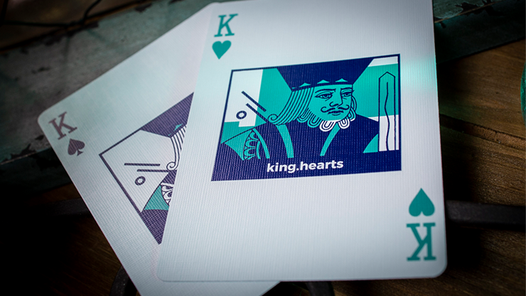 Sinis Raspberry OR Turquoise Playing Card Decks – Card-Addiction.com