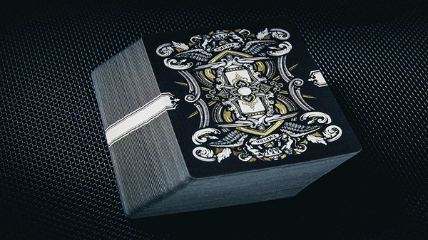 Empire Bloodlines (Black and Gold) Limited Edition Playing Cards by Kings & Crooks