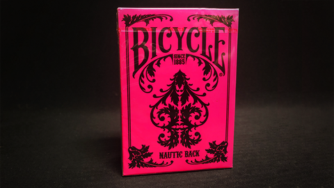 Bicycle Nautic Back Green OR Pink OR White Playing Cards Deck