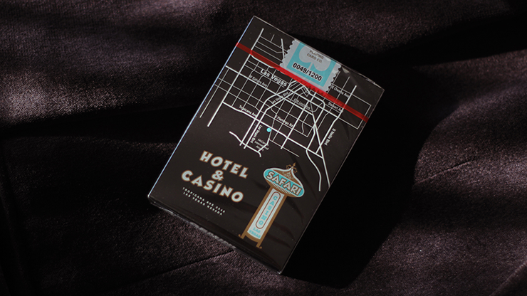 Gemini Safari Casino Black Limited Edition Playing Cards Deck