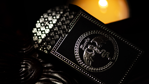 Black Platinum Lordz Playing Cards Limited Foil Edition