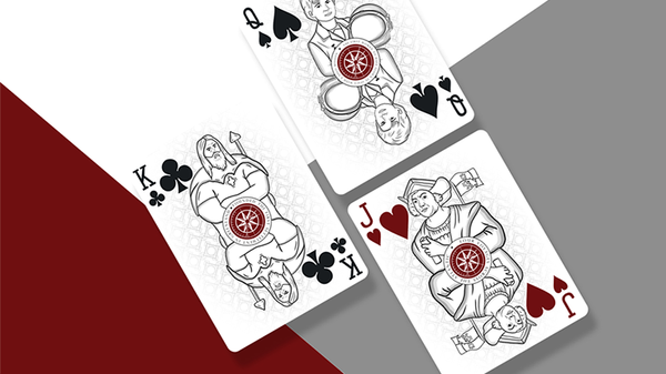 North Star Playing Cards Luxury Red Edition Deck