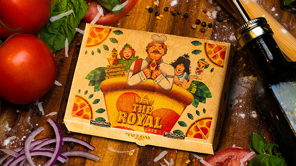 The Royal Pizza Palace Playing Cards Deck Set by Riffle Shuffle