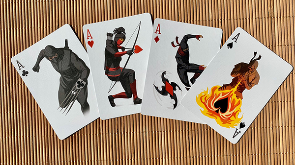Bicycle Ninja Gilded Limited Edition Playing Cards Deck