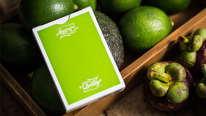 Quality Bee Lime Green Playing Cards Deck by USPCC