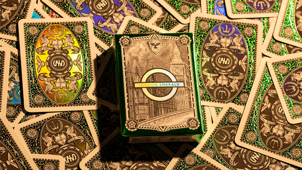 London Diffractor Emerald Playing Cards Deck Limited to 499