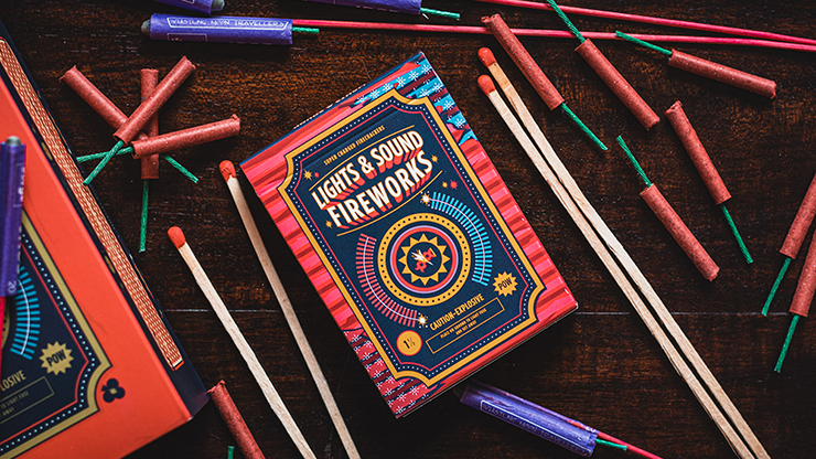 Fireworks Playing Cards Deck by Riffle Shuffle
