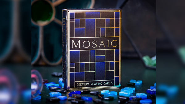 Mosaic Playing Cards Blue Diamond OR Gemstone Edition