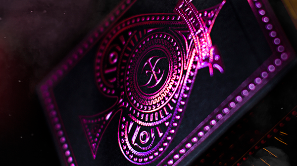 Pink Ruby Lordz Playing Cards Limited Edition Foil Deck