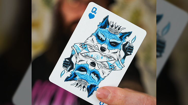 Trash & Burn (Blue) Playing Cards Deck by Howlin' Jacks