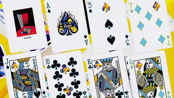 Ultra Diablo Blue Playing Cards Deck by Gemini