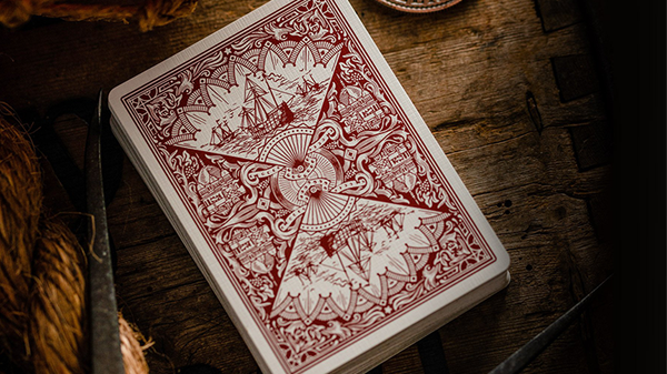Pioneers (Red or Blue) Playing Card Decks