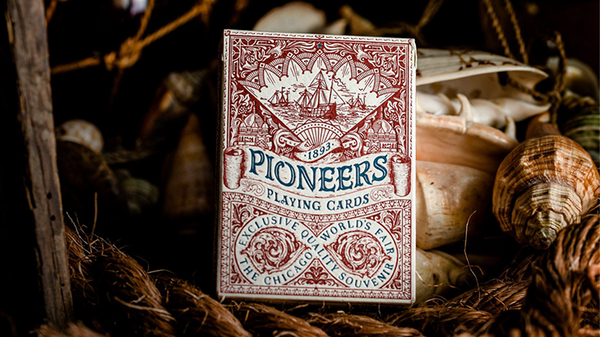 Pioneers (Red or Blue) Playing Card Decks