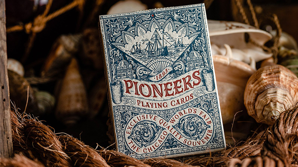 Pioneers (Red or Blue) Playing Card Decks