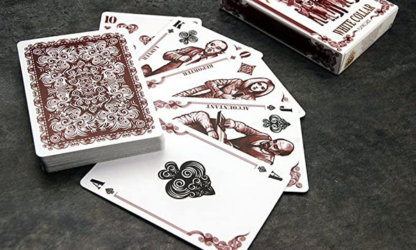 Bicycle White Collar Playing Cards