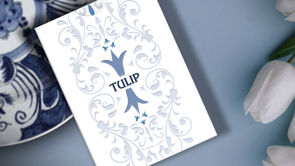 White Tulip Playing Cards Deck