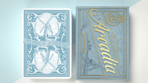 The Windmill Back Playing Cards