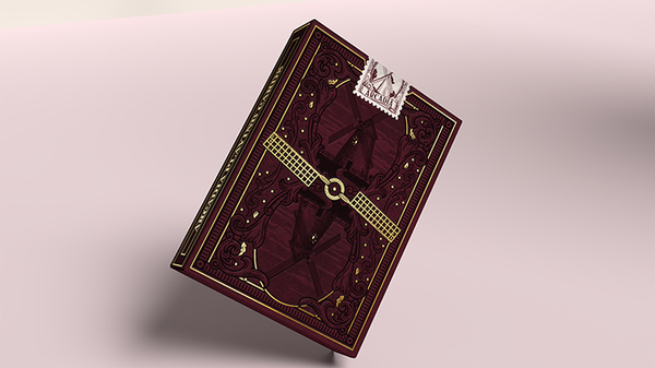 The Windmill Back (Claret Purple Edition Or Blue ed) Playing Cards