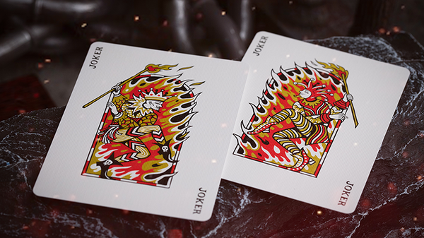 Sacred Fire Playing Cards by Riffle Shuffle