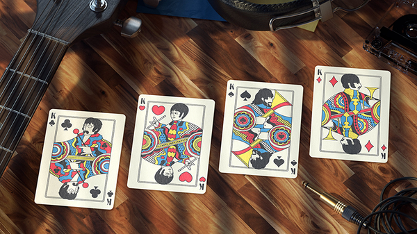 The Beatles (Yellow Submarine) Playing Cards // theory11
