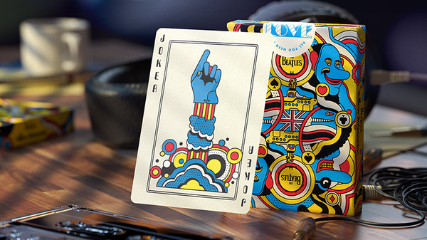 The Beatles (Yellow Submarine) Playing Cards // theory11