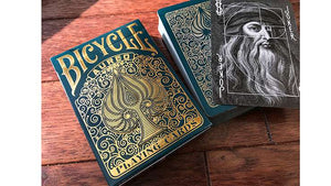 Bicycle Aureo Green or Black Playing Cards Decks