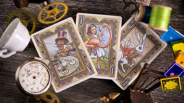 Alice in Wonderland Playing Cards Deck // Kings Wild Project