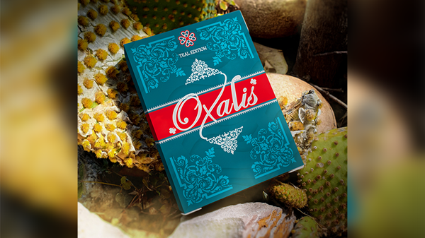 Oxalis (Teal Edition) Limited Playing Cards Deck