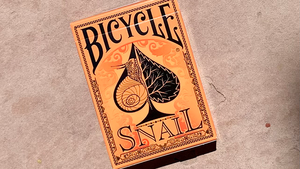 Bicycle Snail Blue OR Orange Playing Cards Deck