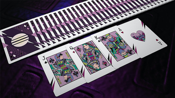 Retro Wave Playing Cards Deck