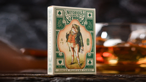 Notorious Gambling Frog (Green or Orange) Playing Cards by Stockholm17