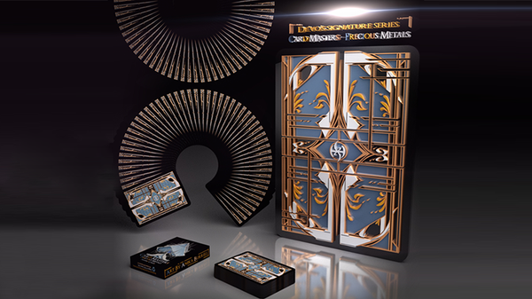 Card Masters Precious Metals Playing Cards Decks by Handlordz