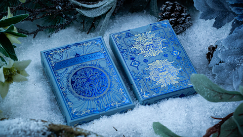 The Green Man (Winter) Playing Cards by Jocu