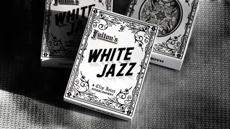 Fulton's Noir OR White Jazz Playing Cards Decks by Dan & Dave