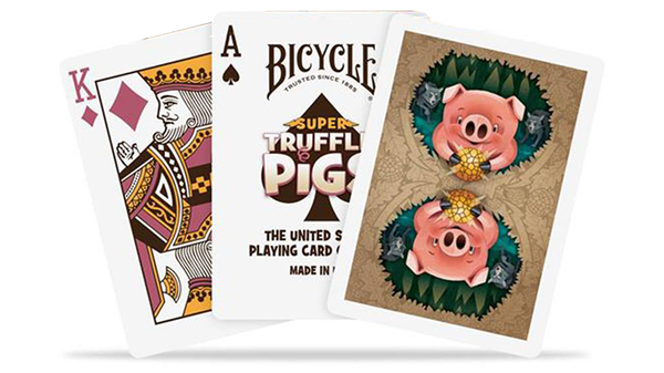 Bicycle Super Truffle Pigs Limited Playing Cards