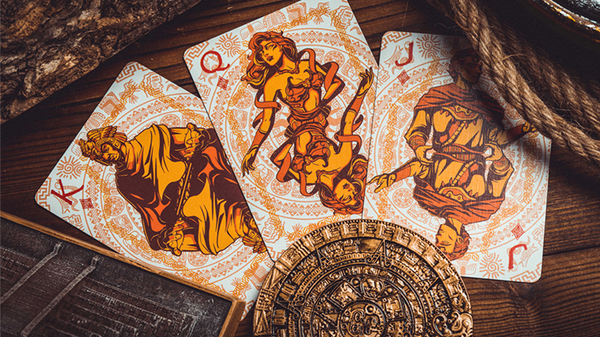 Gilded Maya (Sun OR Moon) Playing Cards Decks