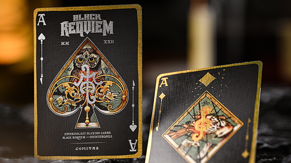 Black Requiem Playing Cards Deck