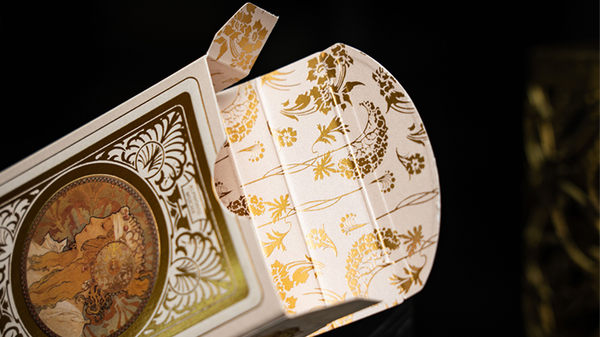 Mucha Gismonda Standard Gold Edition Playing Cards