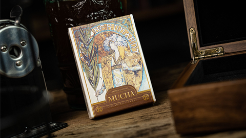 Mucha Gismonda Standard Gold Edition Playing Cards