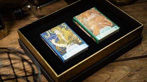 Mucha Mucha HOLO Edition Set Playing Cards Decks