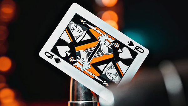NOC 3000X3 : Black/Orange (Human) Playing Cards Deck