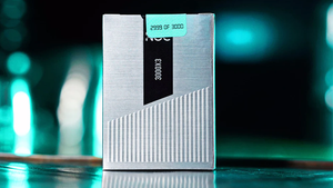 Limited NOC3000X3: Silver/Teal (Species X) Playing Cards