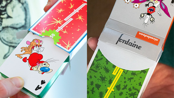 Fontaine Nickelodeon Blind Pack Playing Cards – Card-Addiction.com