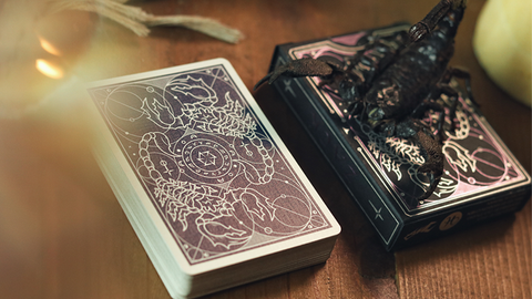 Scorpion Purple Foil Playing Cards