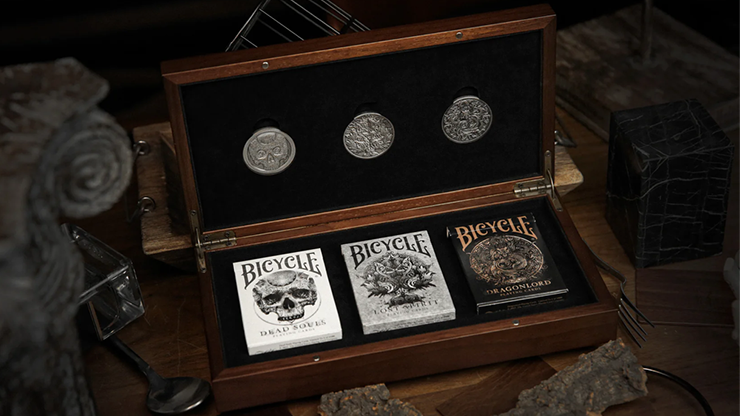 新品未使用　輸入BICYCLE DXカードゲームセット　木製収納付き Bicycle Apocalypse Wooden Box – Card-Addiction.com