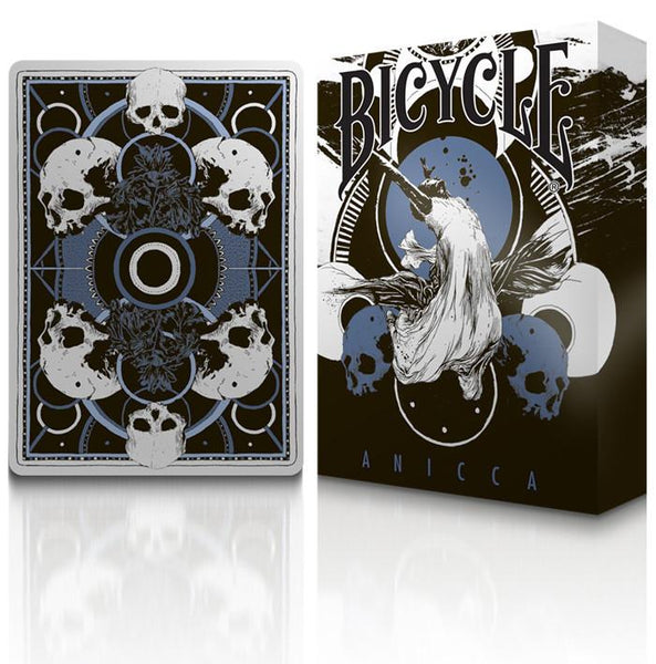 Bicycle Anicca Metallic Blue Playing Cards