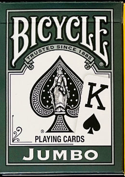 giant bicycle playing cards Jumbo (Assorted Colors) sized alternative to regular standard Kalkhoff Sahel Compact Impulse Color:Dark Green