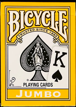 Bicycle Jumbo Playing Cards (Assorted Colors)