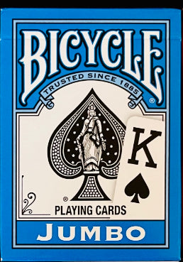 Bicycle Jumbo Playing Cards (Assorted Colors)